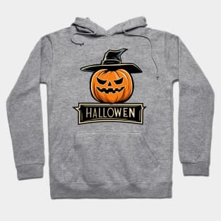 Halloween Vintage logo Hoodie